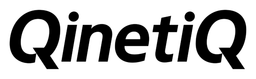 Qinetiq logo, black wordmark version, on a transparent background