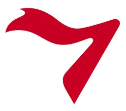 Qipai logo, icon version, on a transparent background