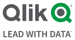 Qlikview logo, horizontal version, on a transparent background