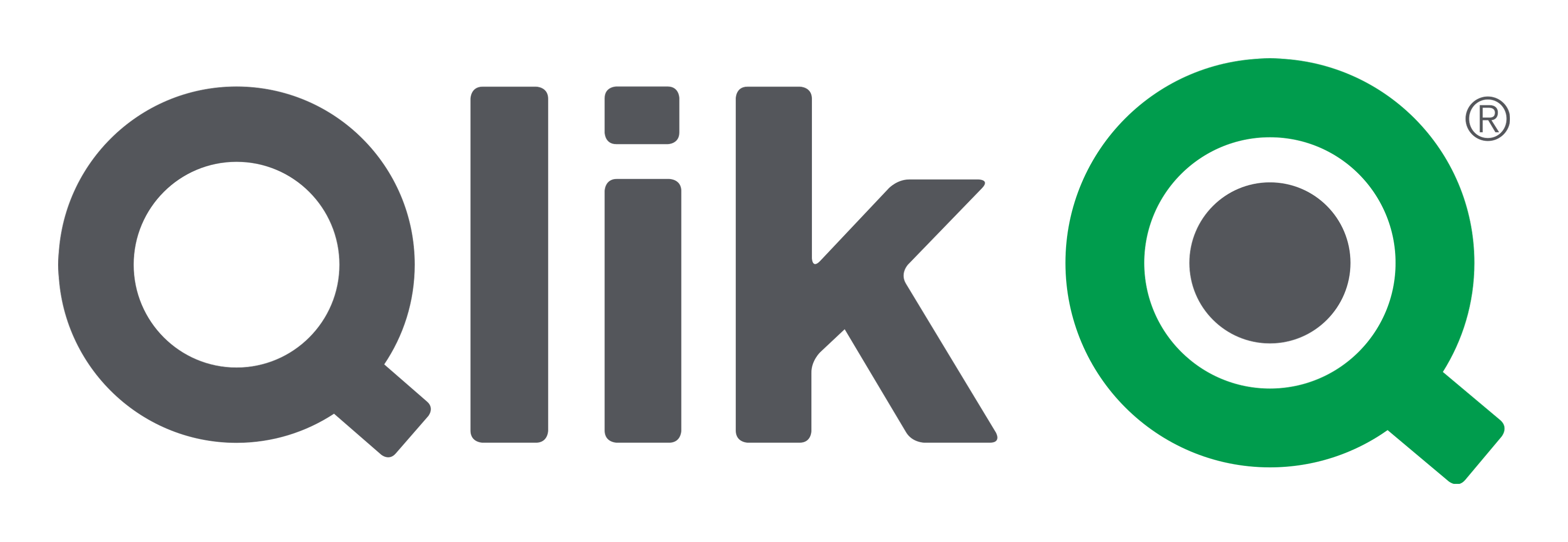 Qlikview logo on a transparent background