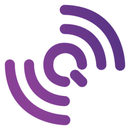 Qlink logo, icon version, on a transparent background