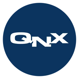 QNX logo, icon version, on a transparent background
