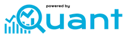 Quant logo, wordmark version, on a transparent background