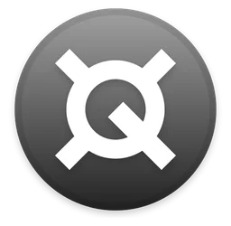 Quantstamp logo, monochrome icon version, on a transparent background
