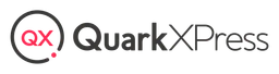 Quark logo, black wordmark version, on a transparent background