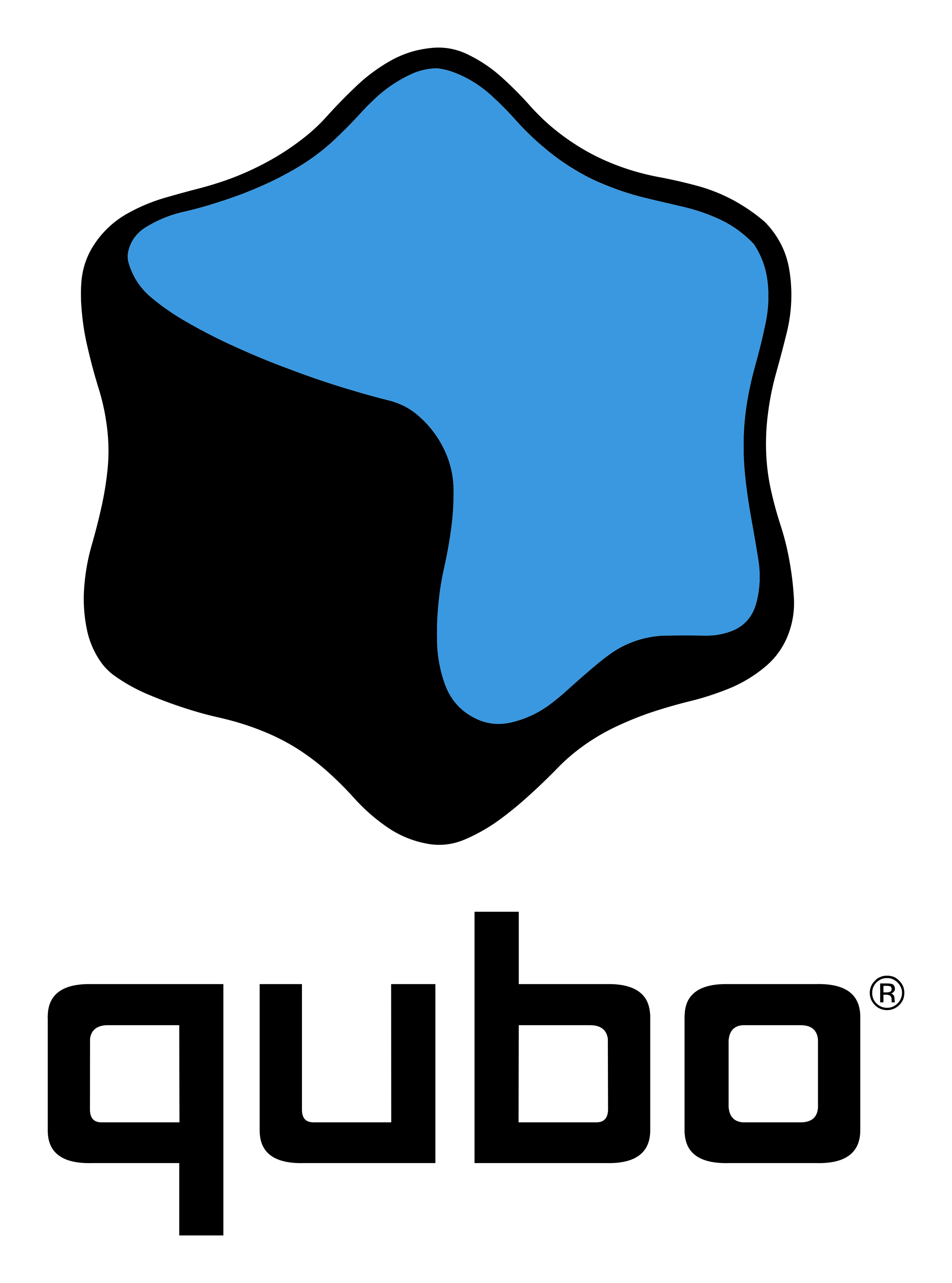 Qubo logo on a transparent background