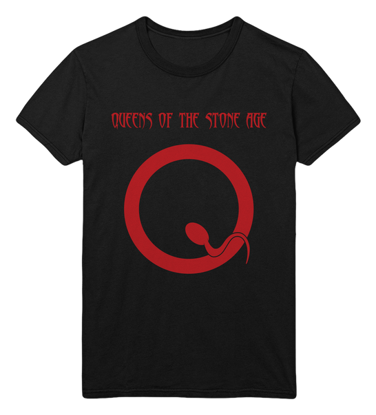 Queens of the Stone Age logo, black icon version, on a transparent background