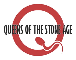 Queens of the Stone Age logo, horizontal version, on a transparent background