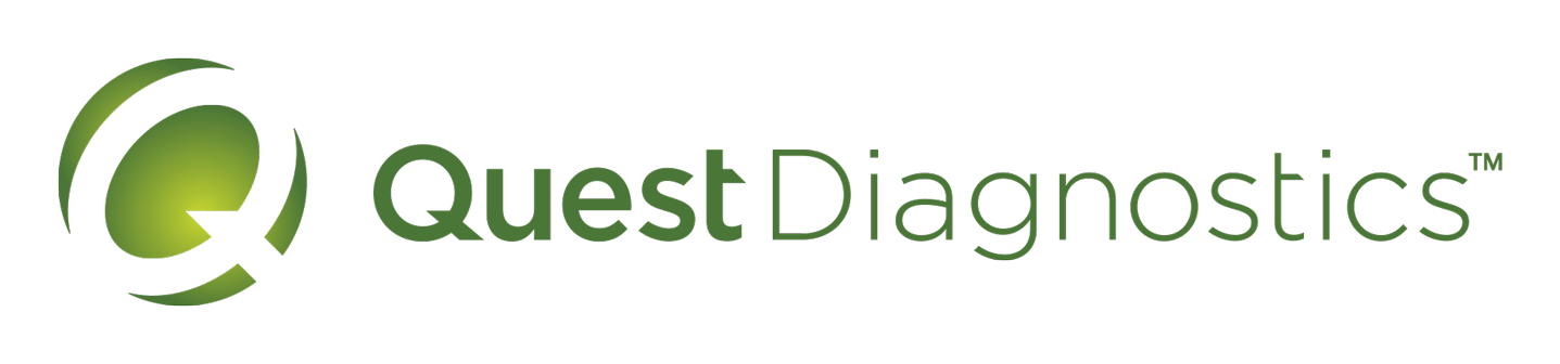 Quest Diagnostics logo on a transparent background