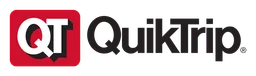 Quicktrip logo, wordmark version, on a transparent background
