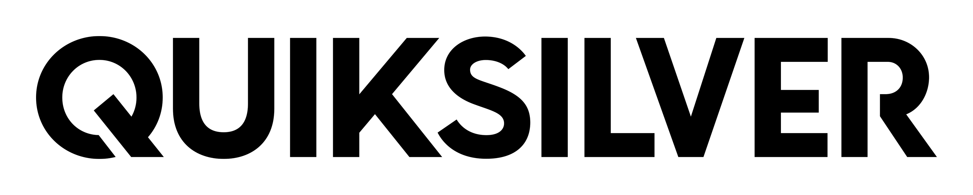 Quiksilver logo on a transparent background