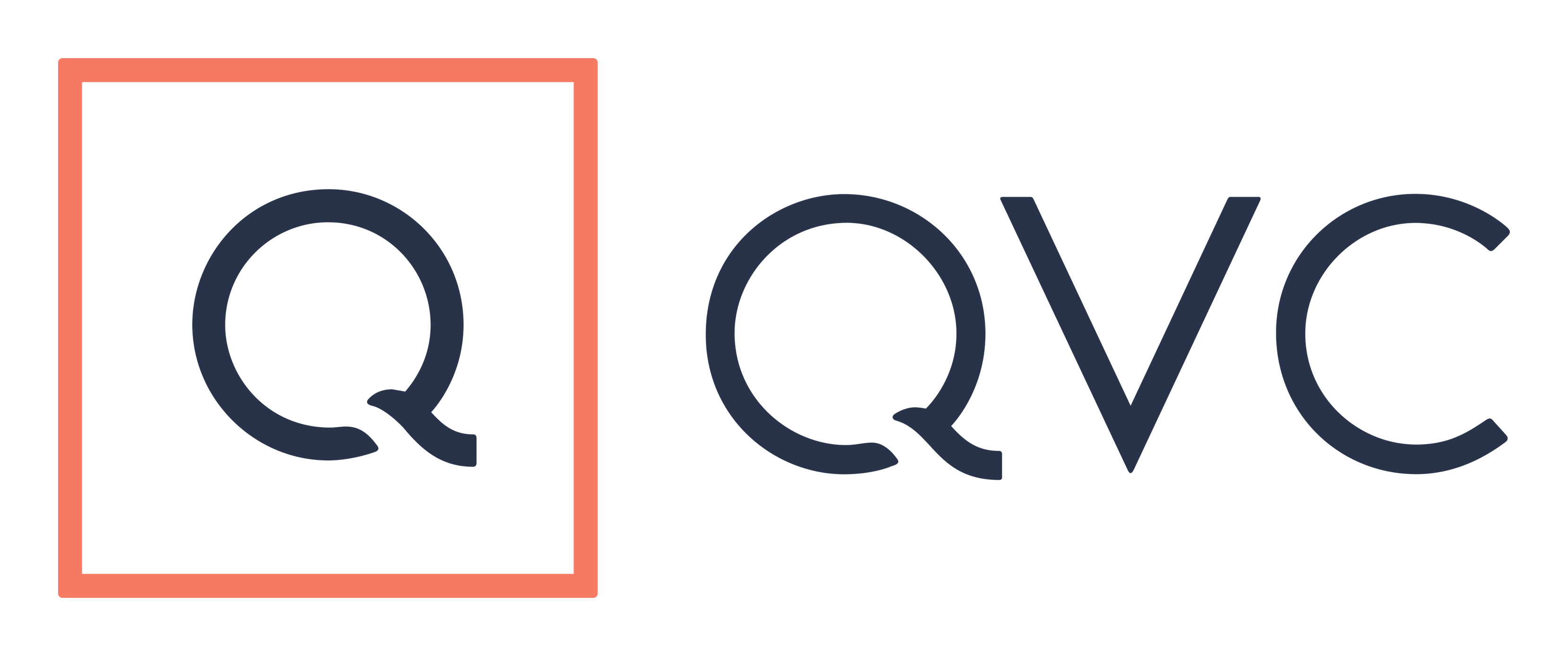 QVC logo on a transparent background
