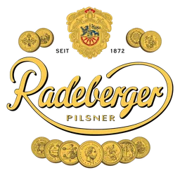 Radeberger logo, icon version, on a transparent background