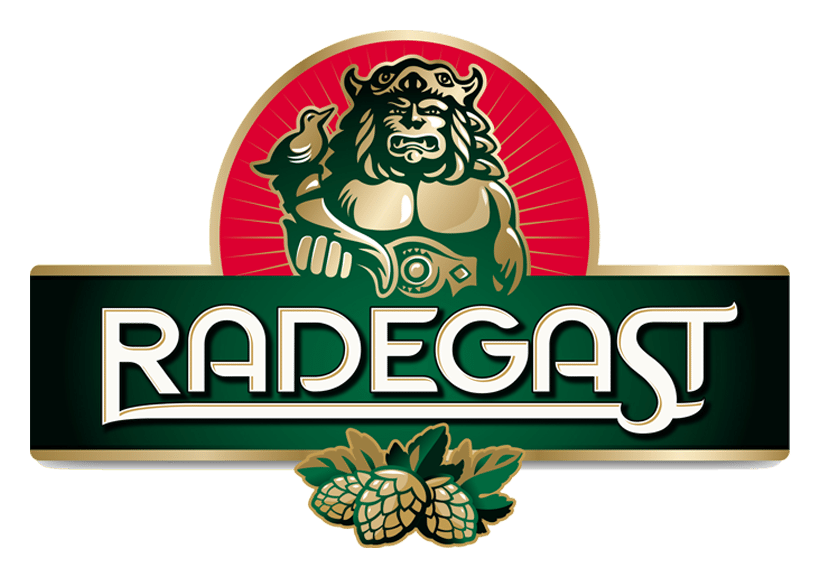Radegast logo on a transparent background