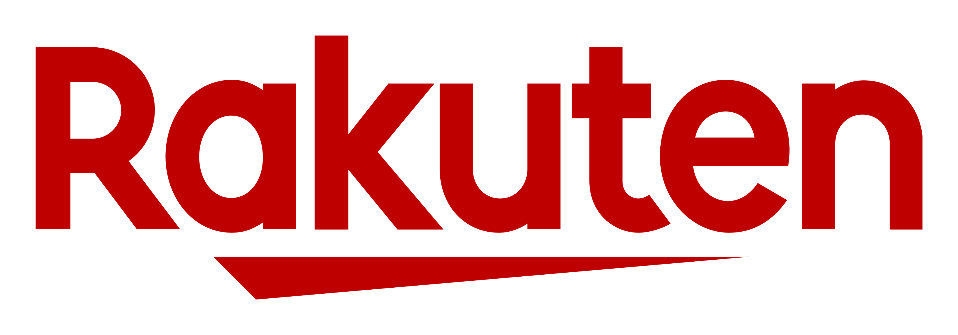 Rakuten logo on a transparent background