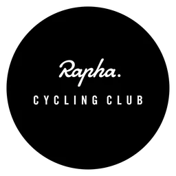 Rapha logo, black icon version, on a transparent background
