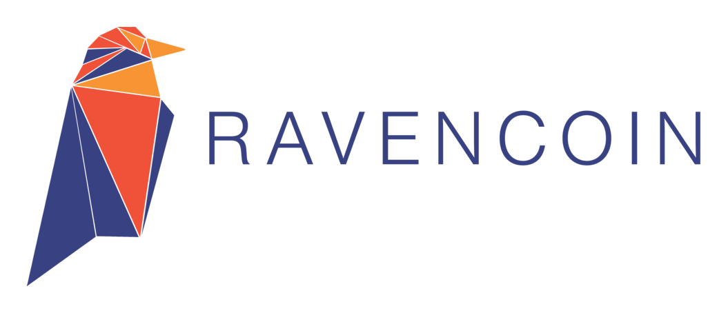 Ravencoin logo on a transparent background