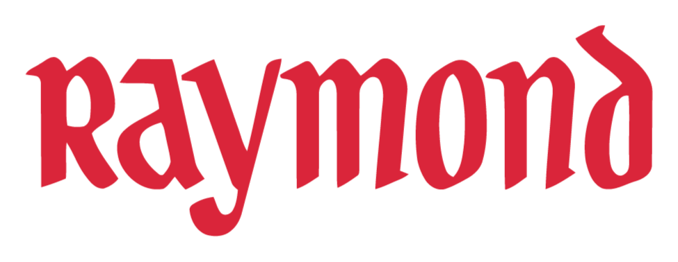 Raymond logo on a transparent background