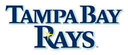Rays logo, wordmark version, on a transparent background