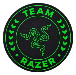 Razer logo, icon version, on a transparent background