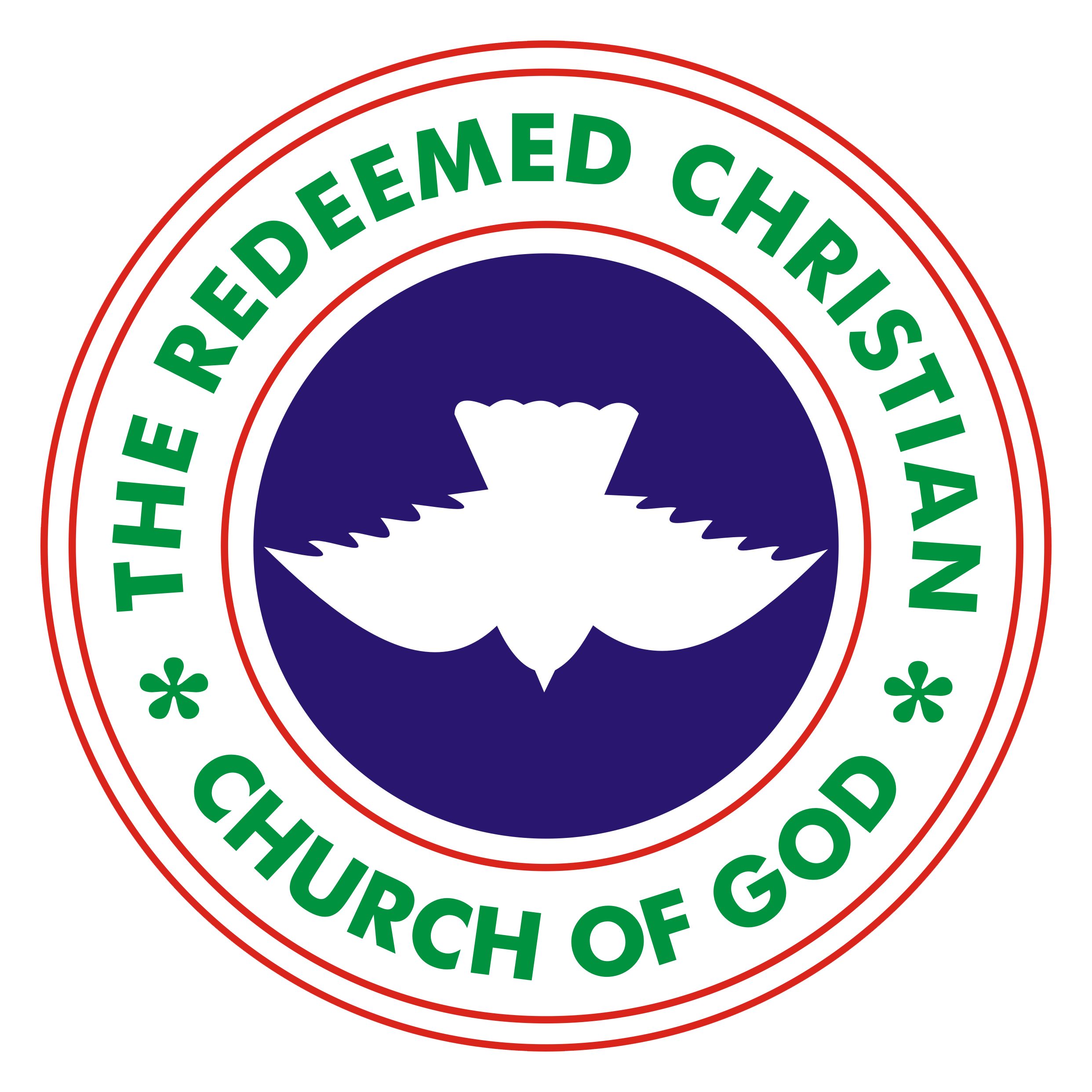 RCCG logo on a transparent background