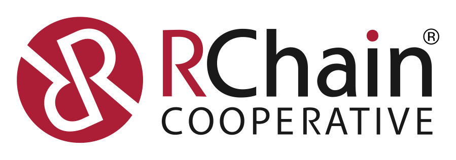 Rchain logo on a transparent background