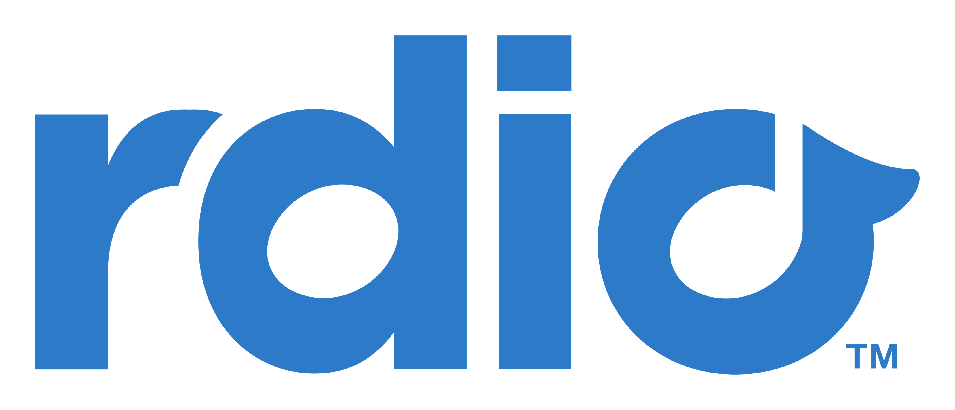 Rdio logo on a transparent background