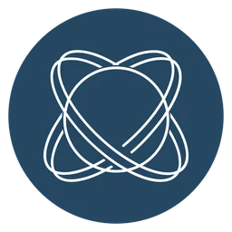 Reactos logo, icon version, on a transparent background