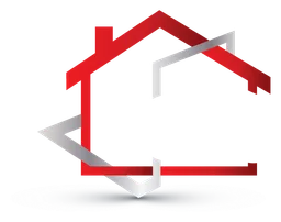 Real Estate logo, icon version, on a transparent background