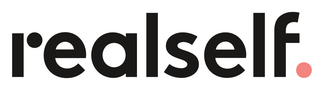 Realself logo on a transparent background