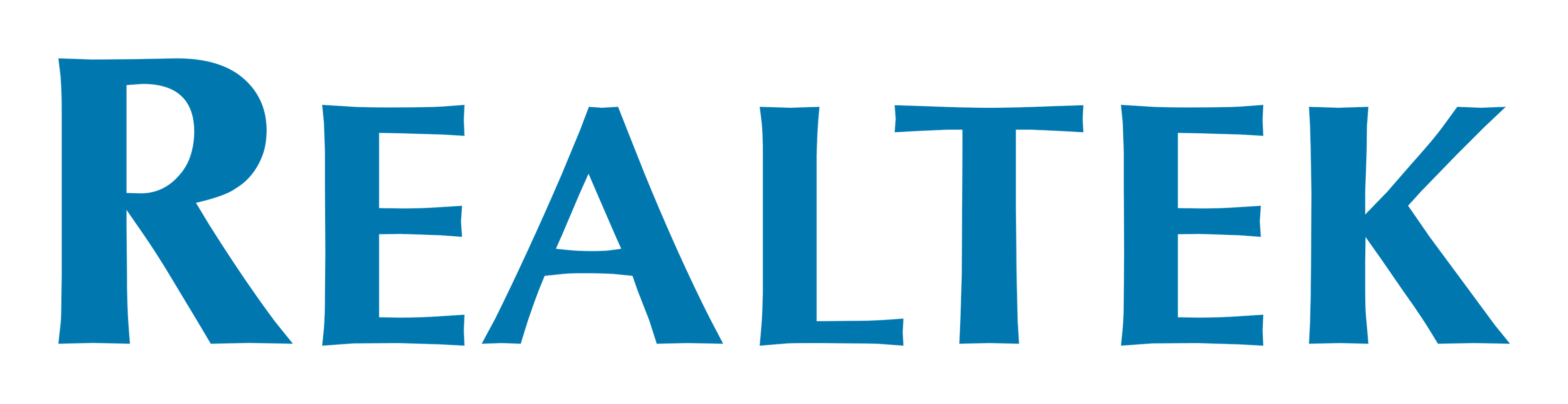 Realtek logo on a transparent background