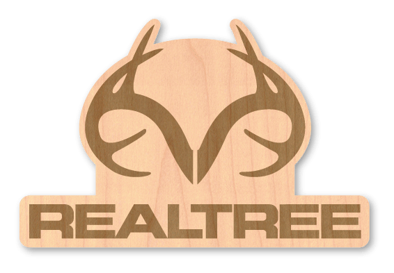 Realtree logo on a transparent background