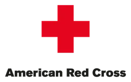 Red Cross logo, horizontal version, on a transparent background