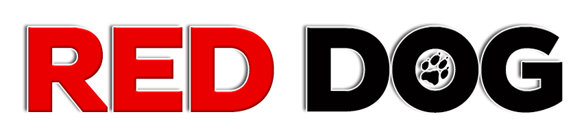 Red Dog logo on a transparent background