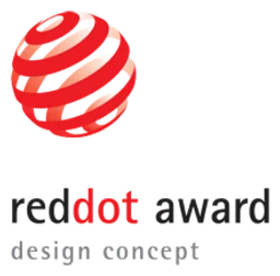 Red Dot logo, icon version, on a transparent background