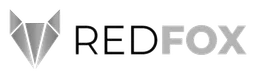 Redfox Labs logo, monochrome wordmark version, on a transparent background