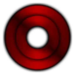 Redring logo, icon version, on a transparent background