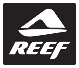 Reef logo, monochrome icon version, on a transparent background