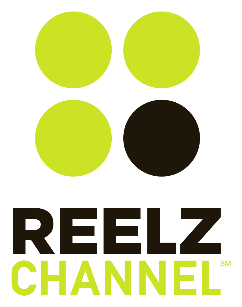 Reelz logo, horizontal version, on a transparent background