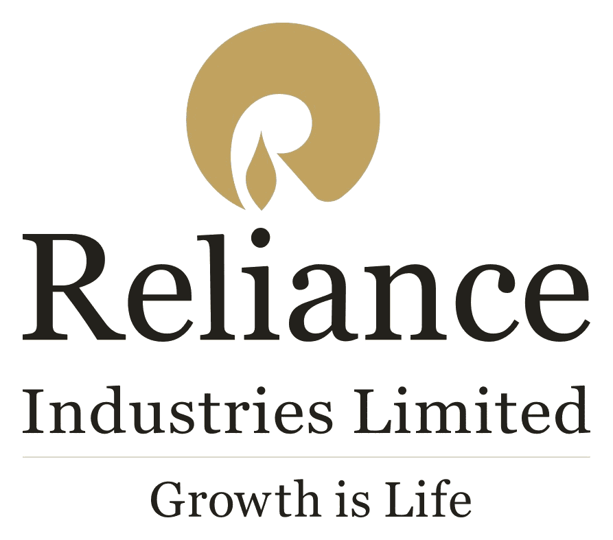 Reliance Industries logo on a transparent background