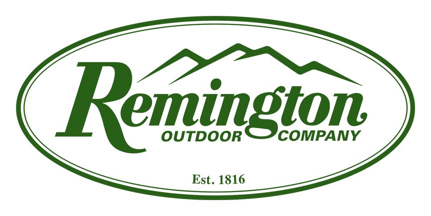 Remington Arms logo on a transparent background