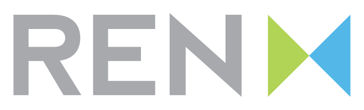 Ren logo on a transparent background