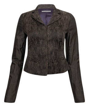 Rena Lange logo, black icon version, on a transparent background