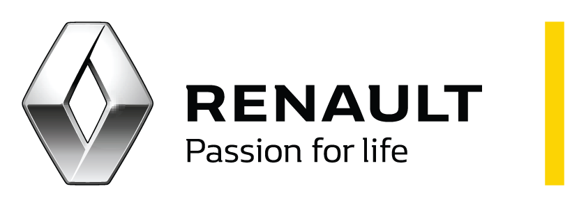 Logo Renault sur fond transparent