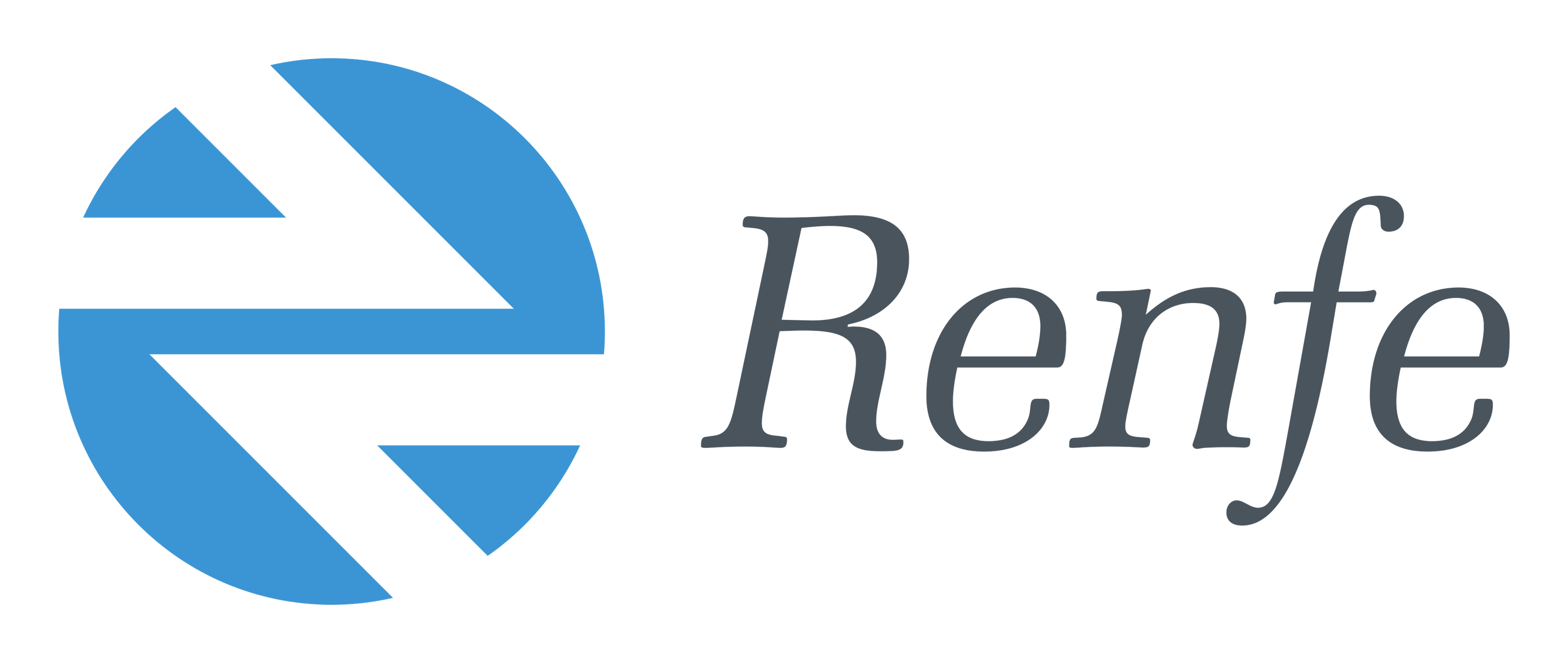Renfe logo on a transparent background