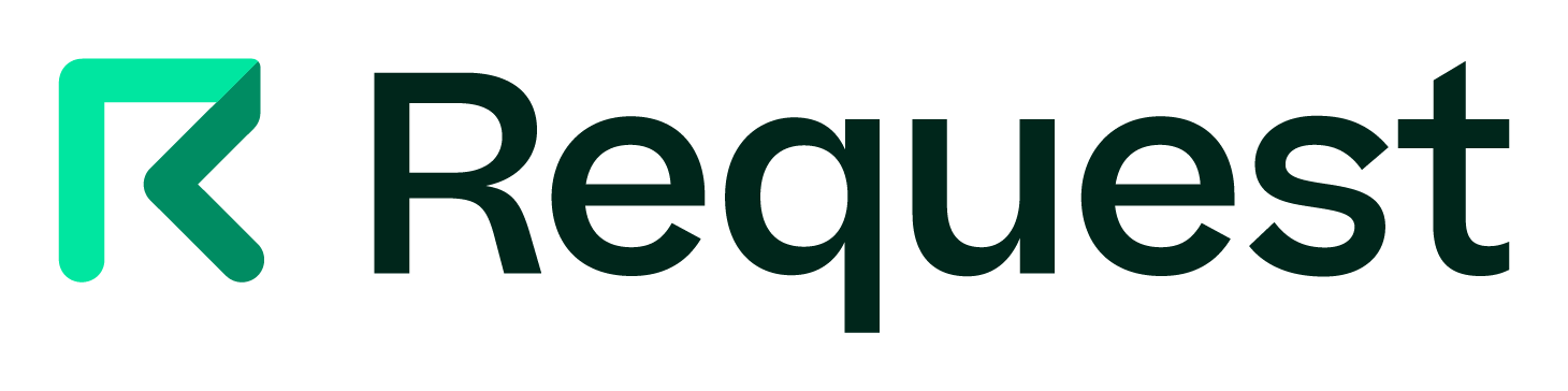 Request logo on a transparent background