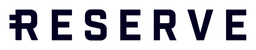 Reserve Rights logo, black wordmark version, on a transparent background