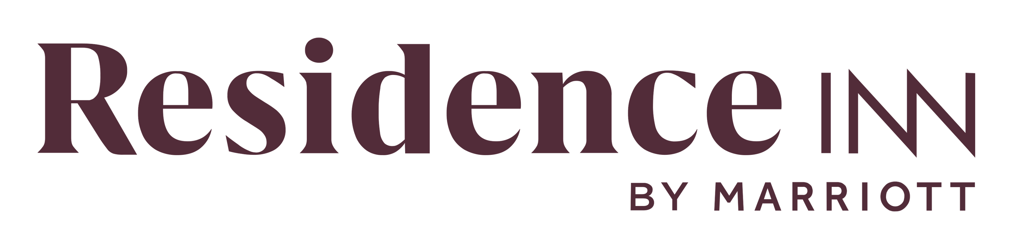 Residence Inn logo on a transparent background