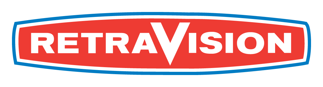 Retravision logo on a transparent background