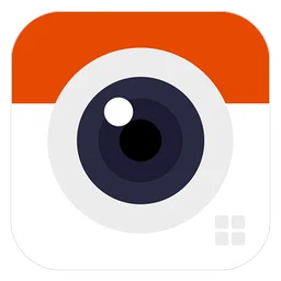 Retrica logo, icon version, on a transparent background